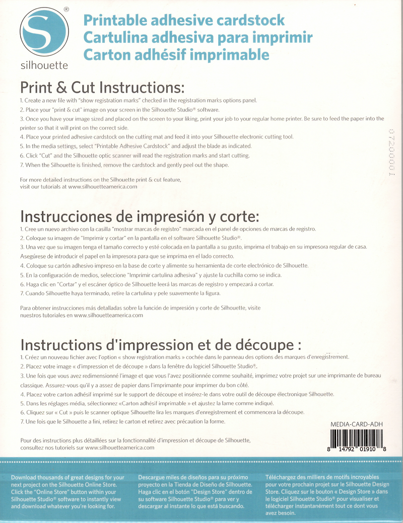 Sticker Sheets - Cardstock