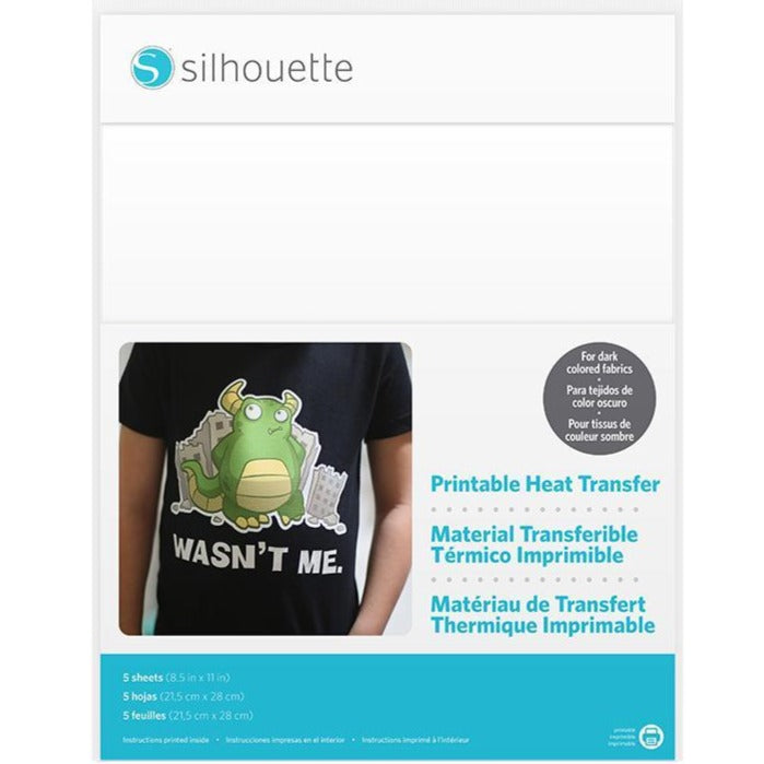 Printable Heat Transfer - Dark Fabrics - Silhouette Canada