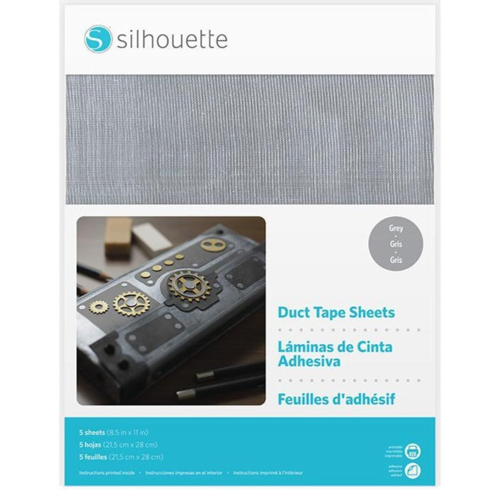 Duct Tape Sheets - Grey - Silhouette Canada